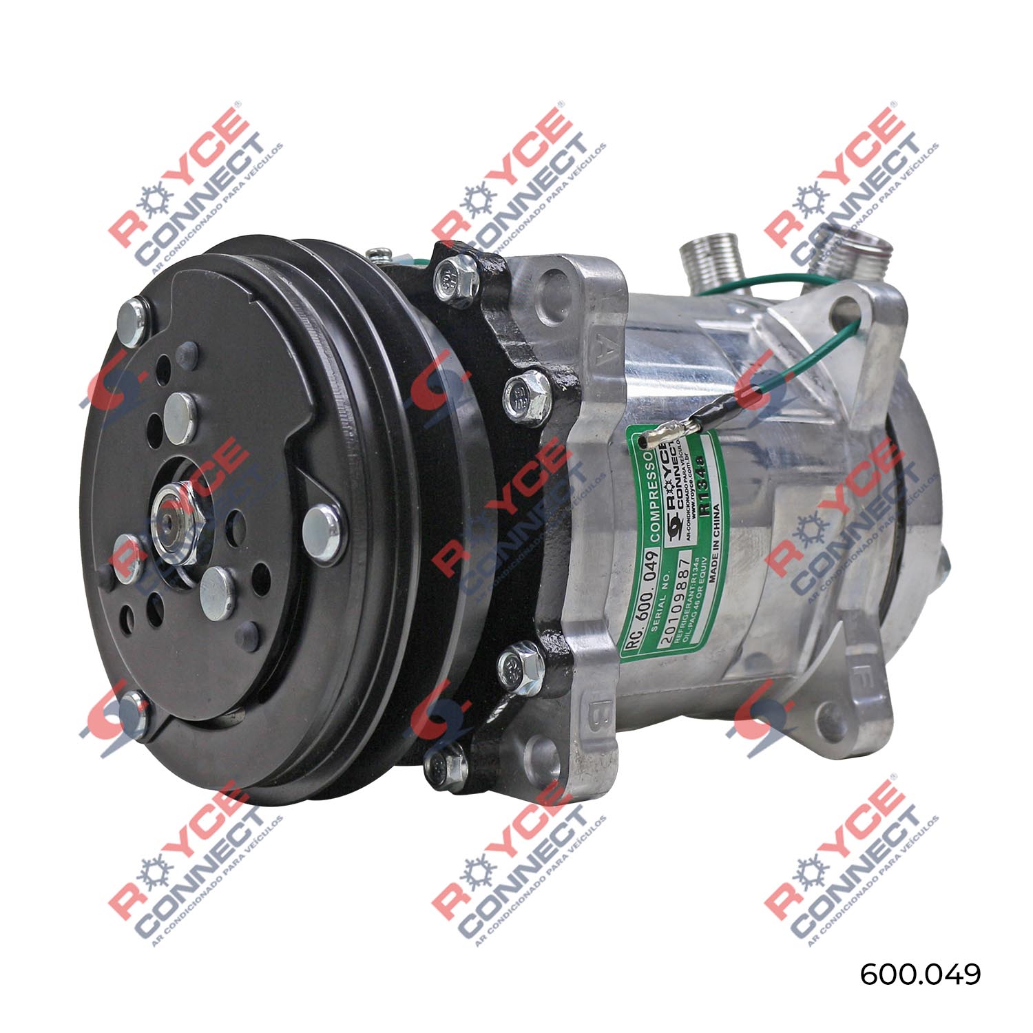 Compressor Modelo 5H14 Universal 8 Orelhas 24 Volts Polia Canal 1A