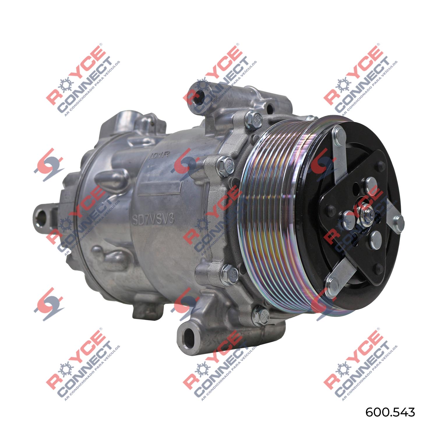 Compressor Modelo Sanden SD7V16 Renault Duster 1 3 Turbo 2022 12