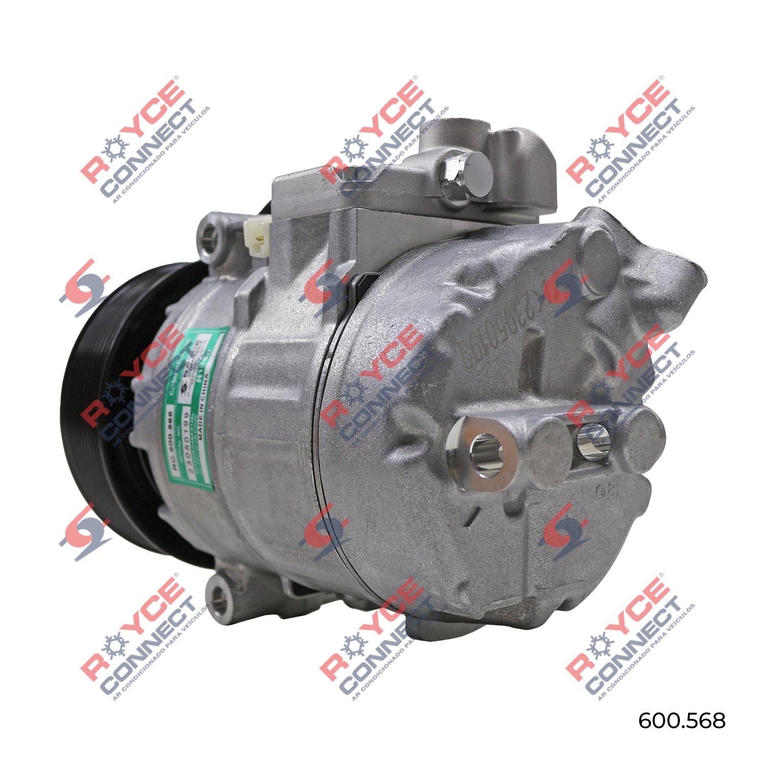 Compressor Aa Modelo Denso Sbu C Caminh O Mercedes Benz Axor