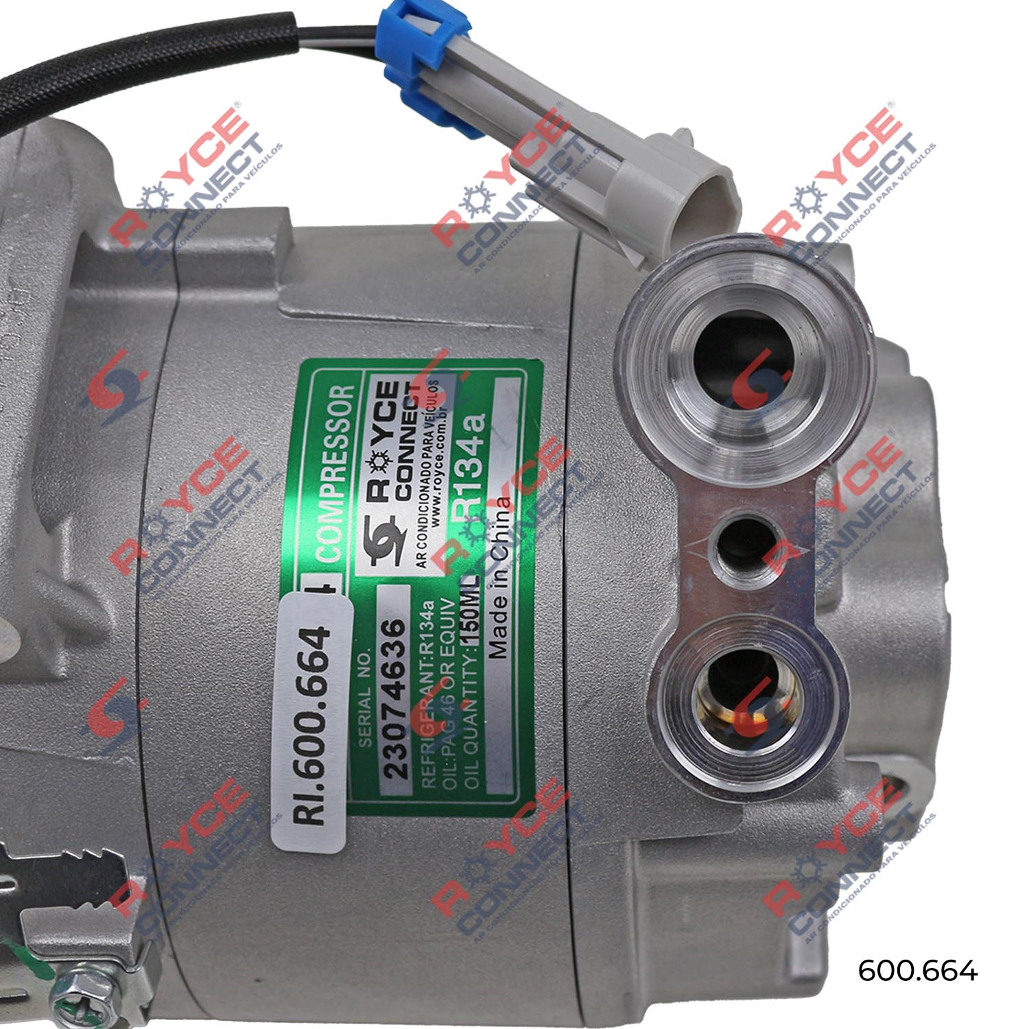 Compressor Modelo Mahle CVC Chevrolet Agile 1 4 2009 Montana 2011