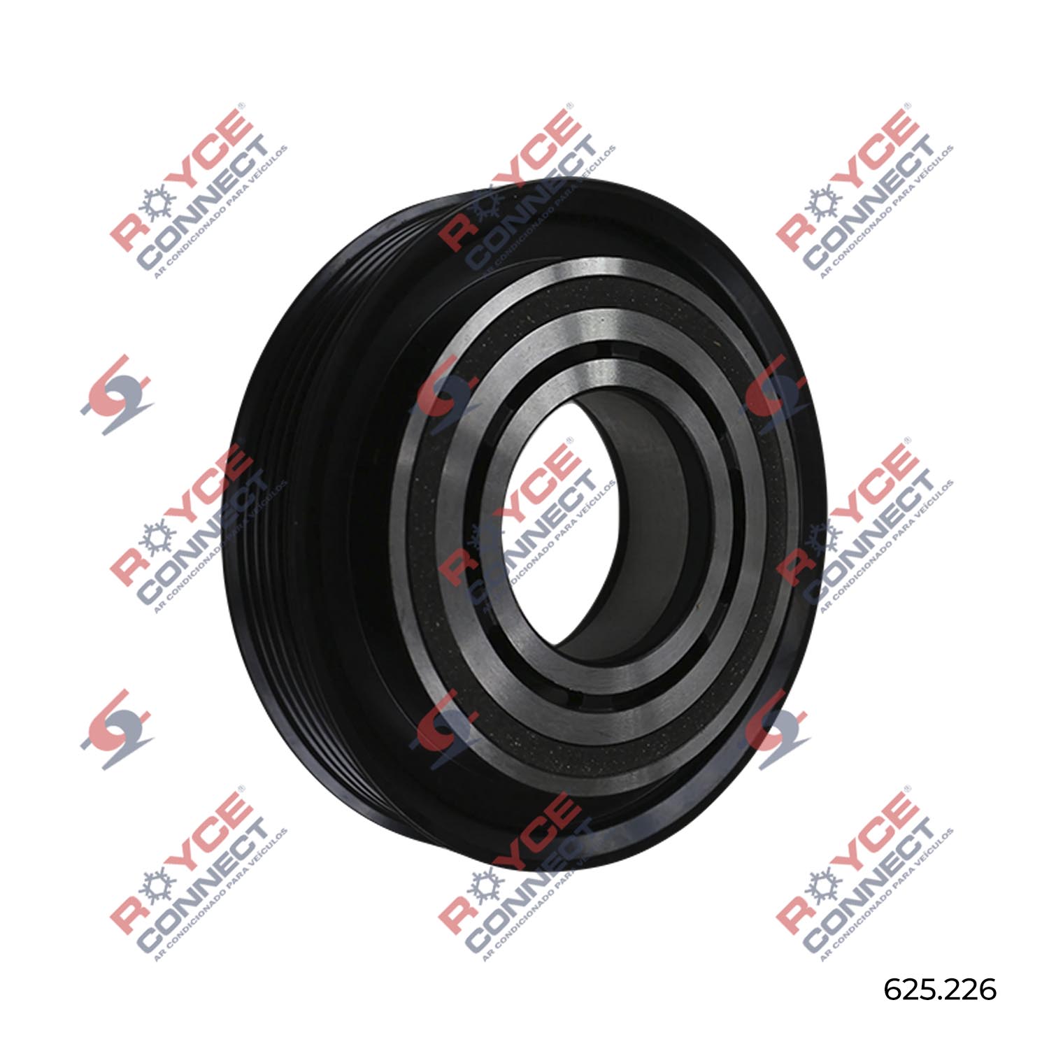 Polia Do Compressor Denso Scroll Fiat Palio Uno Fire Pk Royce Connect